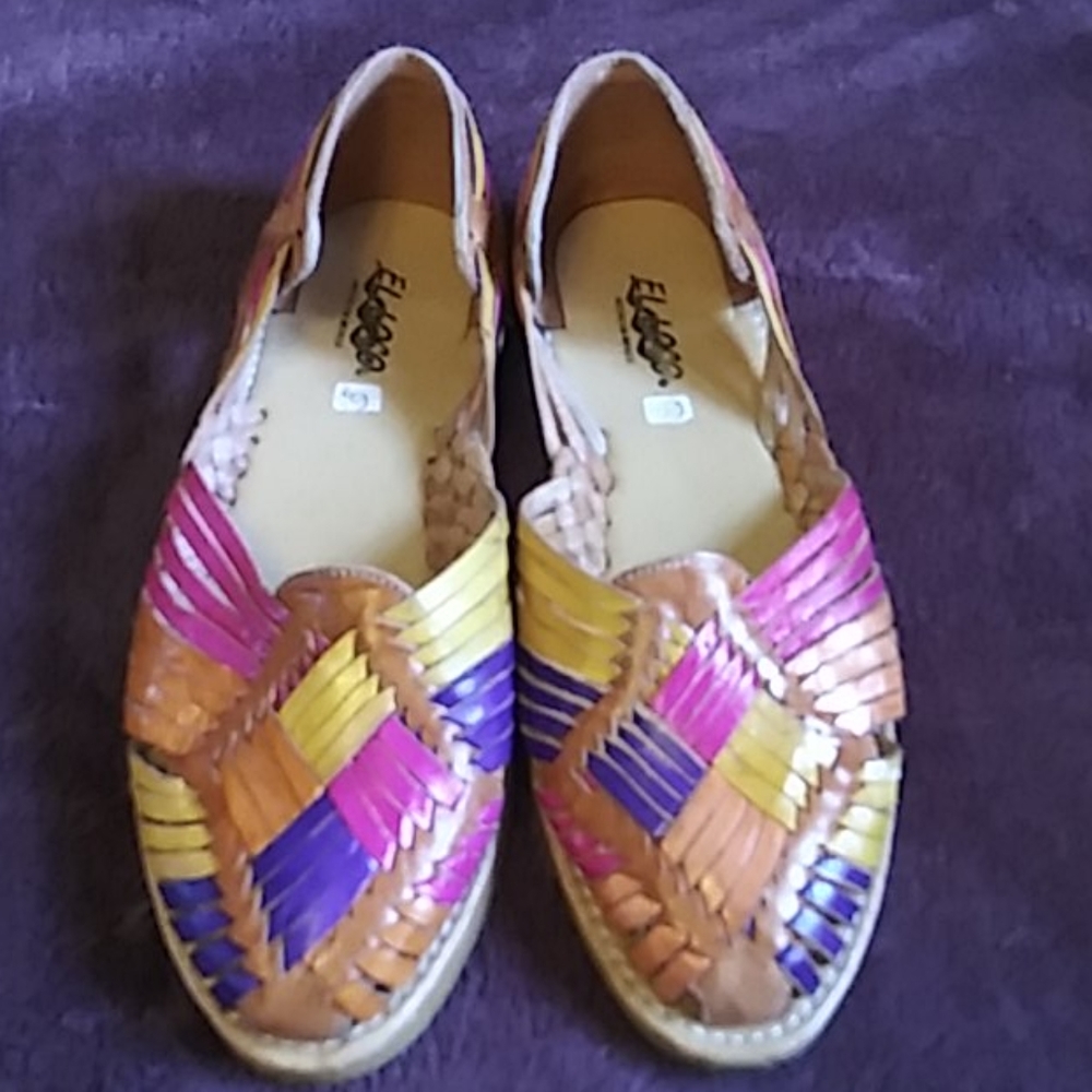 New Mexican colorful Sandals